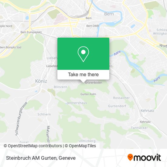 Steinbruch AM Gurten map