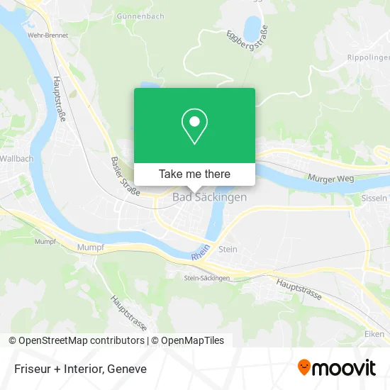 Friseur + Interior map