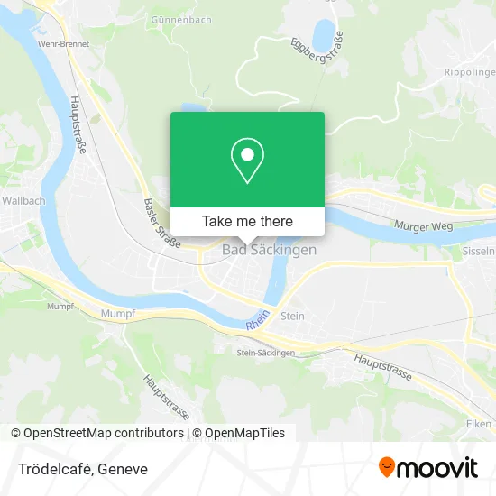 Trödelcafé map