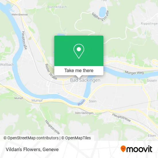 Vildan's Flowers map