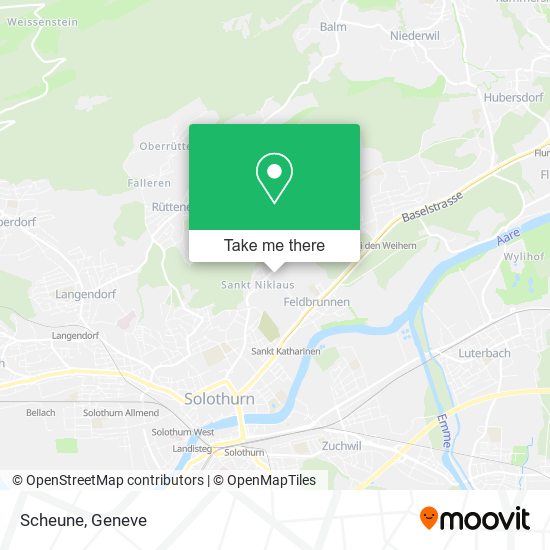 Scheune map