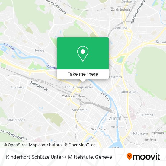 Kinderhort Schütze Unter-/ Mittelstufe map