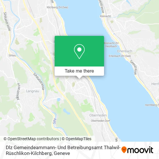 Dlz Gemeindeammann- Und Betreibungsamt Thalwil-Rüschlikon-Kilchberg map