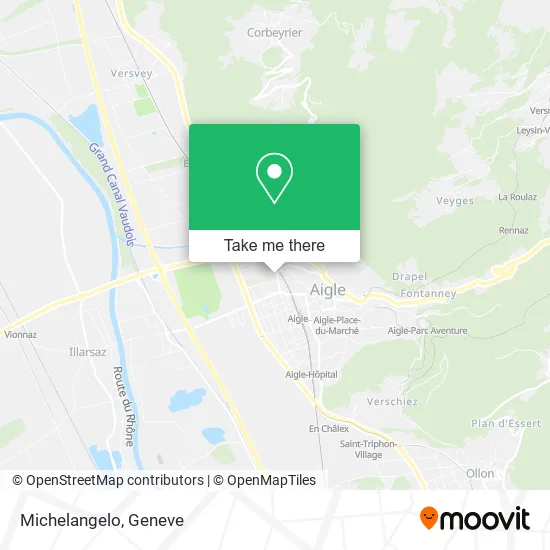 Michelangelo map
