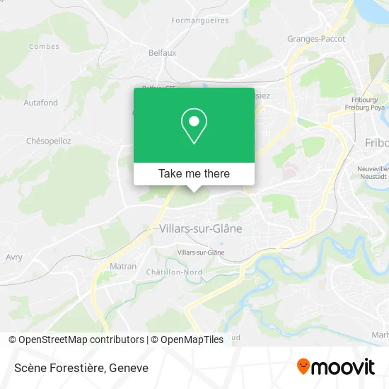 Scène Forestière map