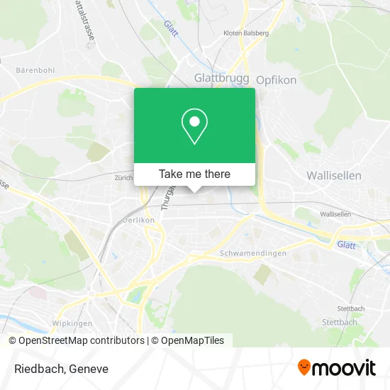 Riedbach map