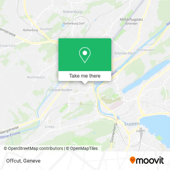 Offcut map