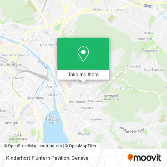 Kinderhort Fluntern Pavillon map