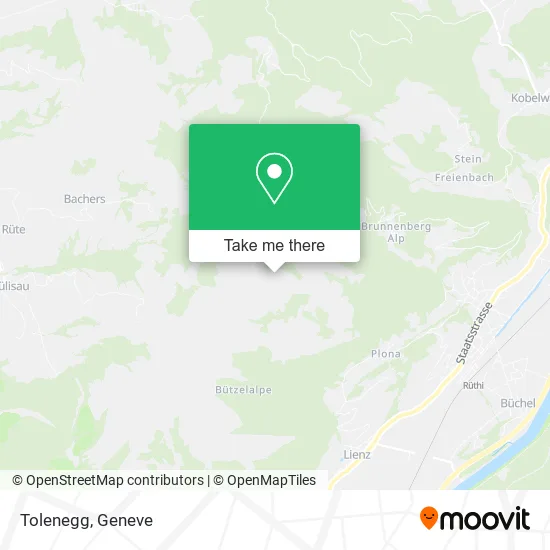 Tolenegg map