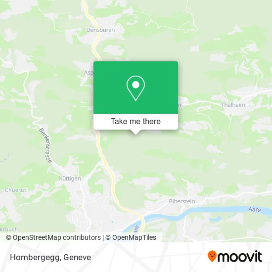 Hombergegg map