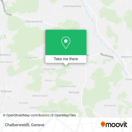 Chalberweidli map