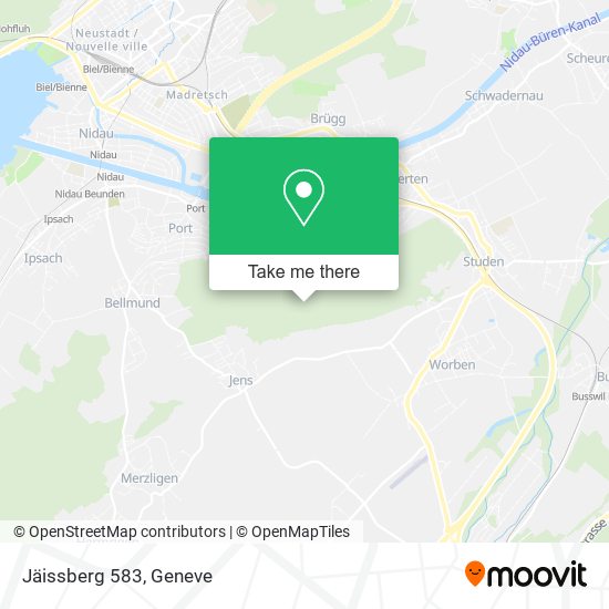 Jäissberg 583 map