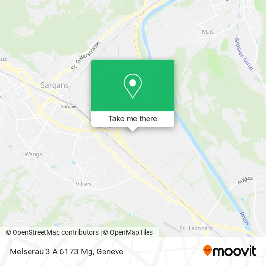 Melserau 3 A 6173 Mg map