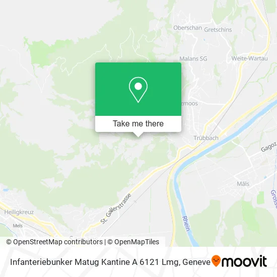 Infanteriebunker Matug Kantine A 6121 Lmg map