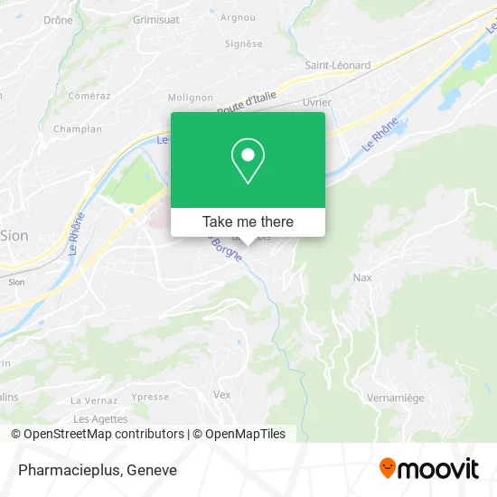 Pharmacieplus map