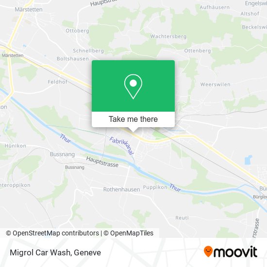 Migrol Car Wash map