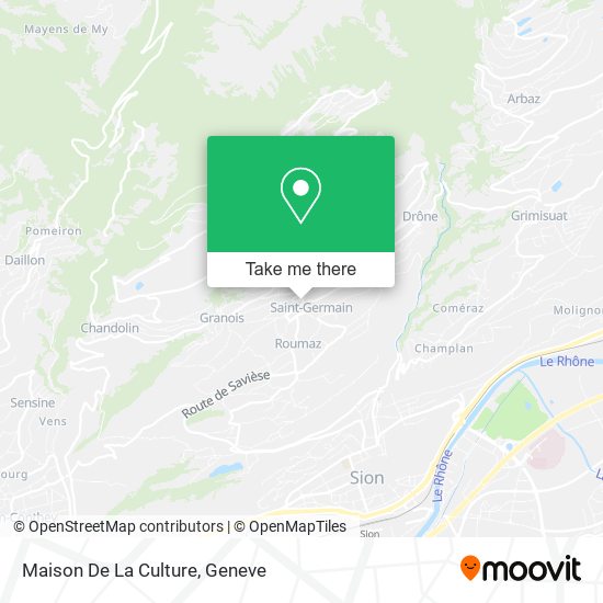 Maison De La Culture map