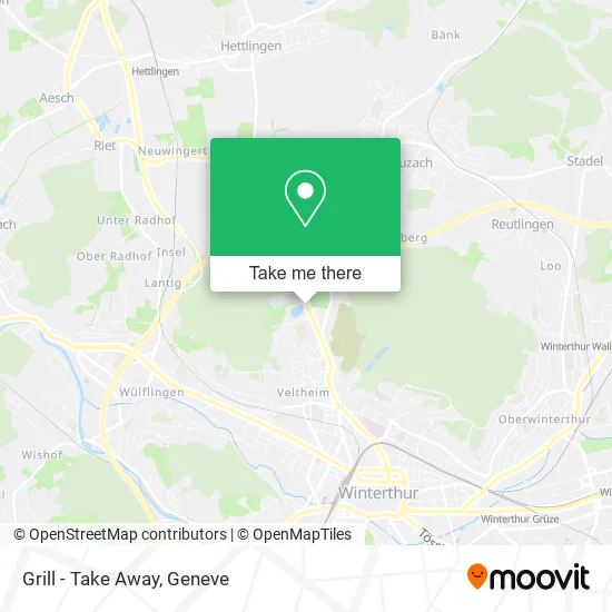 Grill - Take Away map