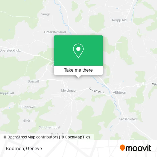 Bodmen map