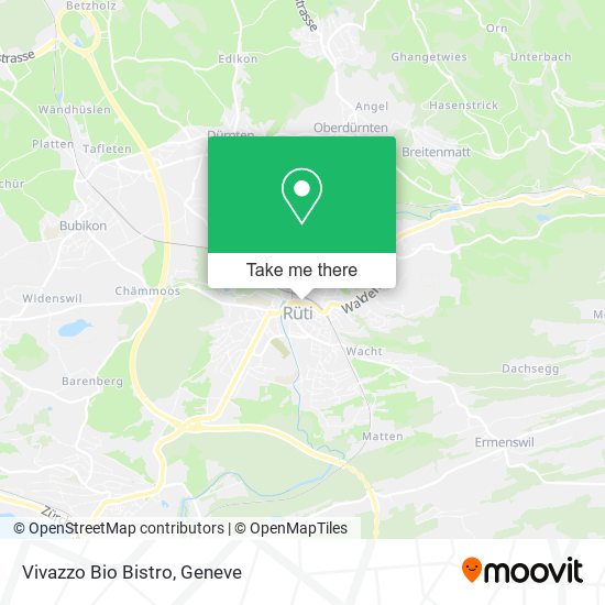 Vivazzo Bio Bistro map