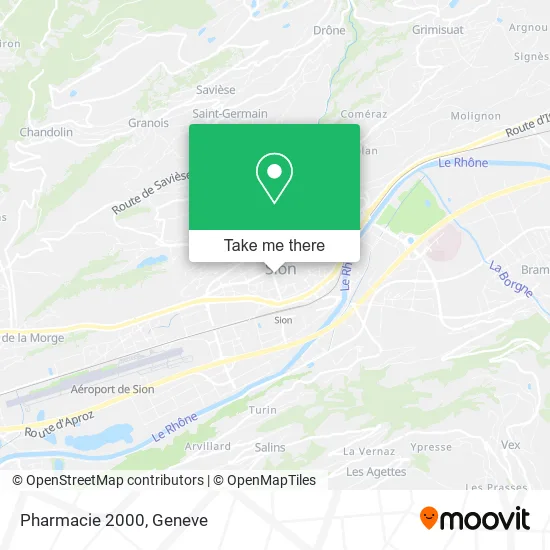 Pharmacie 2000 map
