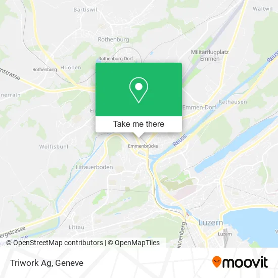 Triwork Ag map