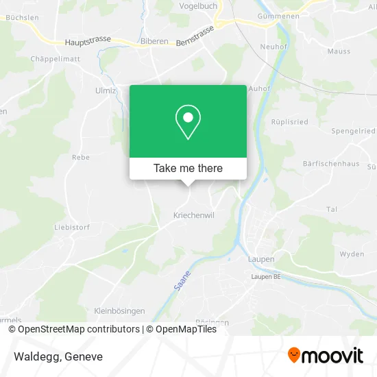 Waldegg map