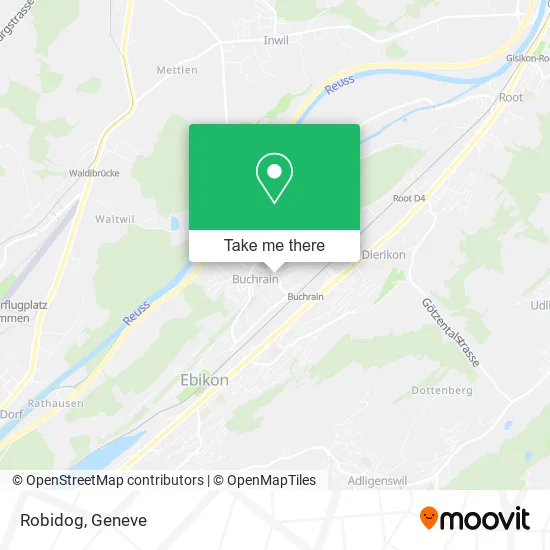 Robidog map