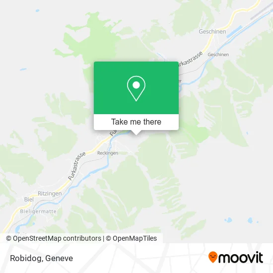 Robidog map