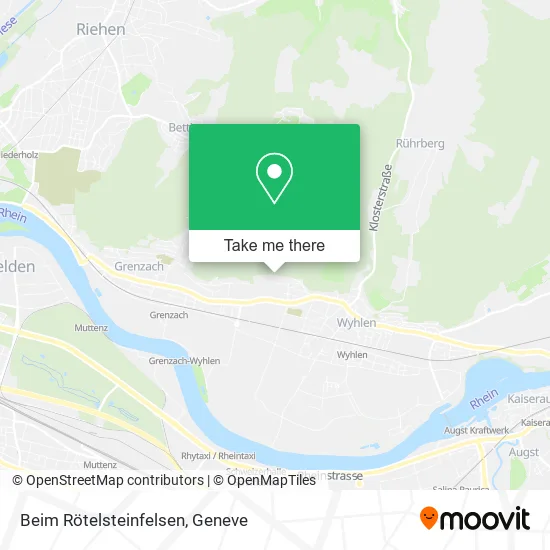 Beim Rötelsteinfelsen map