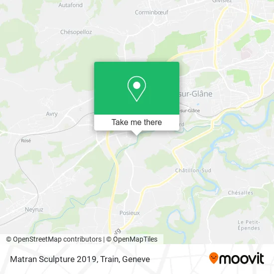 Matran Sculpture 2019, Train plan