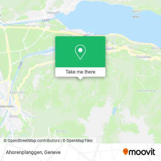 Ahorenplanggen map