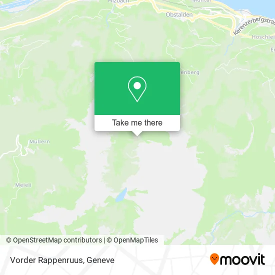 Vorder Rappenruus map