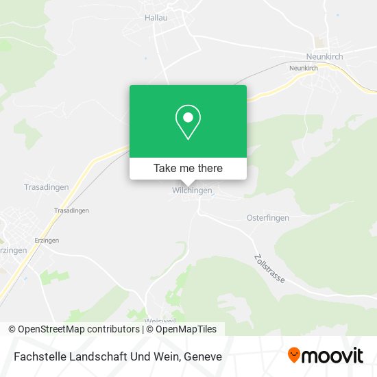 Fachstelle Landschaft Und Wein map