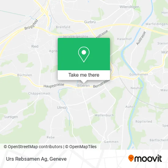 Urs Rebsamen Ag map