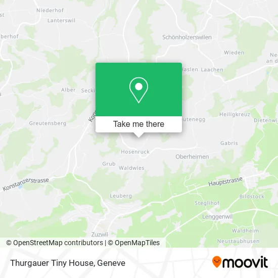 Thurgauer Tiny House map