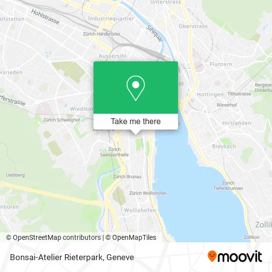 Bonsai-Atelier Rieterpark map