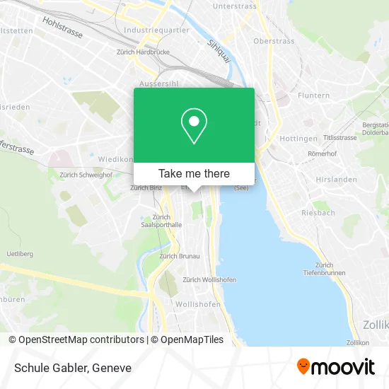 Schule Gabler map