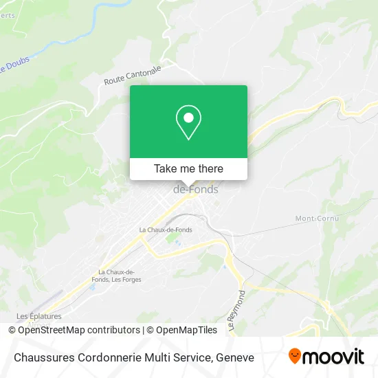 Chaussures Cordonnerie Multi Service map