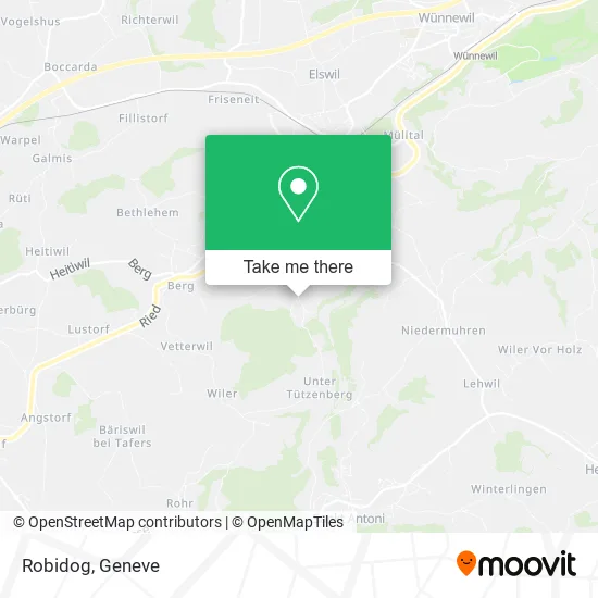 Robidog map