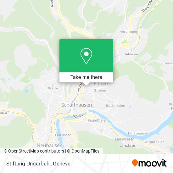 Stiftung Ungarbühl map