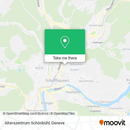 Alterszentrum Schönbühl map