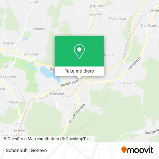 Schönbühl map
