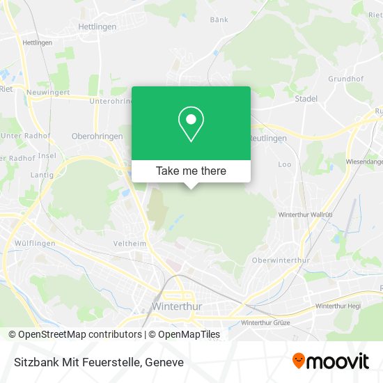Sitzbank Mit Feuerstelle map