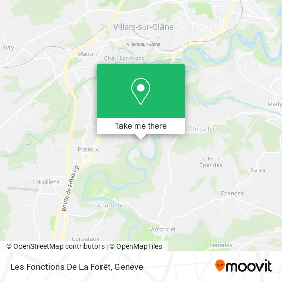 Les Fonctions De La Forêt map