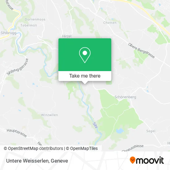 Untere Weisserlen map