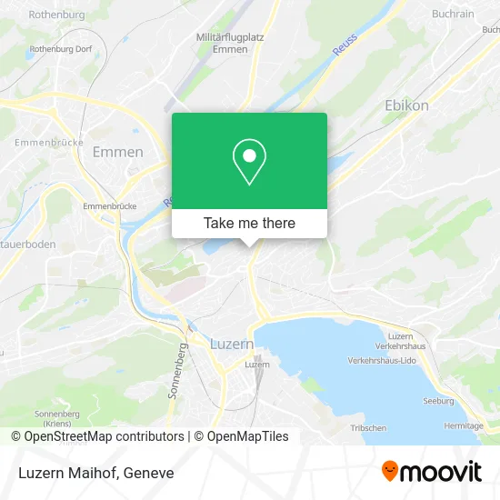 Luzern Maihof map