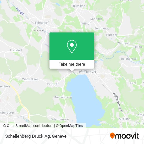 Schellenberg Druck Ag map