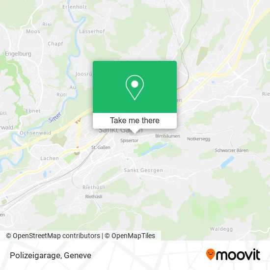 Polizeigarage plan