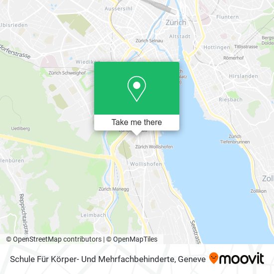 Schule Für Körper- Und Mehrfachbehinderte map